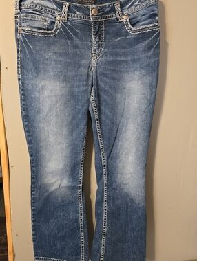 Silver Jeans Women's Light Blue Bootcut Denim